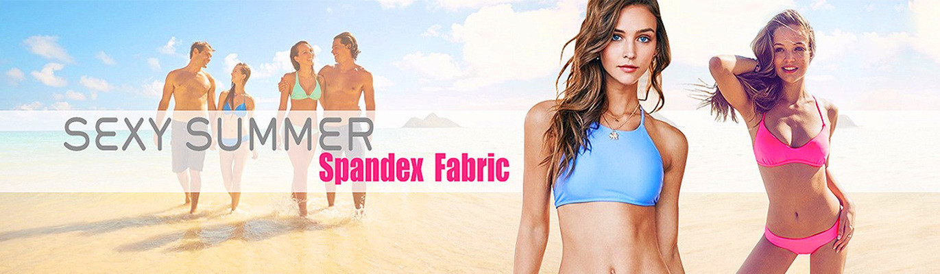 Quality Polyester Spandex Fabric factory