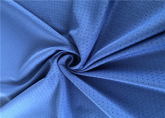 Plain Dyed Polyester Spandex Lycra Fabric Stretch Butterfly Mesh For Jersey