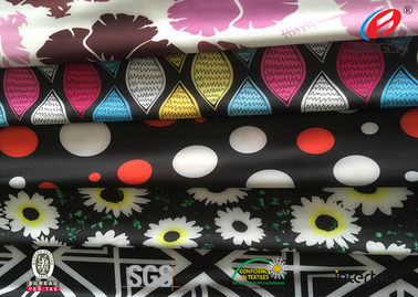 anti - microbial and UPF 50 Custom Printing Polyester Spandex Fabric for bikini