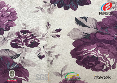 300gsm Burnout Muslin Sofa Velvet Upholstery Fabric Custom Logo Printable