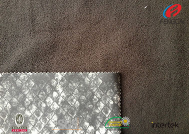 Durable Polar Fleece TPU Coated Fabric Poly Spandex Clothing Materials