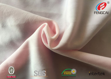 Oeko Tex 100 rayon pink color nylon spandex fabric for fashion Lingerie