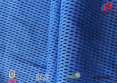 Functional Cooldry Athletic Jersey Mesh Fabric , Sports T Shirt Fabric Novelty