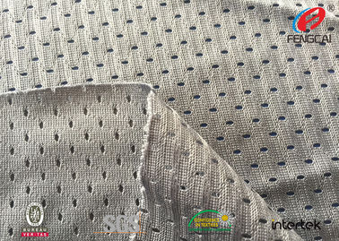 150gsm DTY Yarn Sports Mesh Fabric Breathable Mesh Material 11*1 Semi Dull