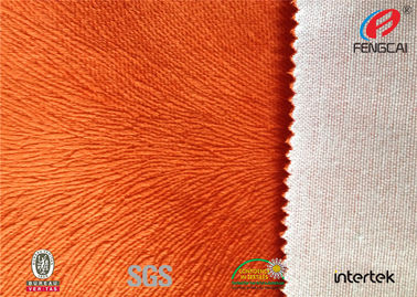 Vintage Sofa Velvet Upholstery Fabric Mricrofiber Velboa Bonded TC Material