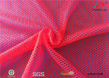 100 % Polyester Sports Mesh Fabric Athletic Wear Material Breathable Net Fabric