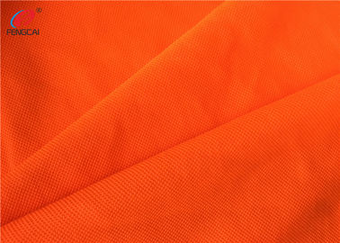 Fluorescent Polyester Cotton Twill Fabric , Fashion Knit Fabric For Uniform