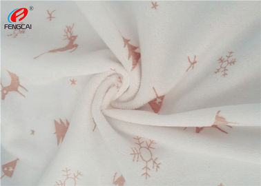 Embossed Crushed 100 Polyester Patterned Velvet Fabric For Blanket / Sofa