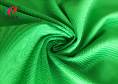 Waterproof Green Polyester Brushed Tricot Fabric Lining Fabric For Garment