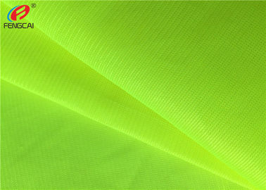 Safety Vest Fabric 100% Polyester Fluorescent Material Fabric For Uniform