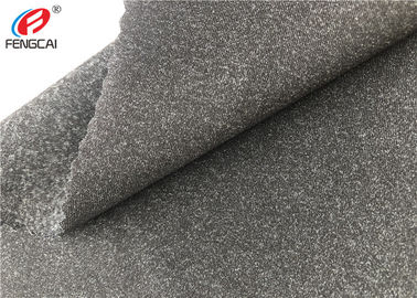 200gsm Polyester Nylon Spandex Blend Fabric Melange Elastic Fabric For Sports