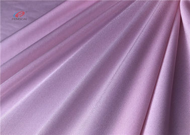 Dull Pink Color 80 Nylon 20 Spandex Swimwear Fabric For Garment Underwear