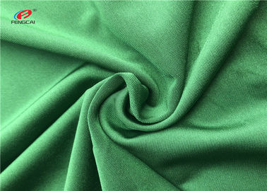 4 Way Lycra Dry Fit Swimming Lycra Fabric 90% Polyester 10% Spandex Green Color