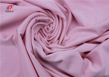 Dry Fit Solid Color Nylon Lycra Spandex Fabric , Lycra Swimwear Fabric