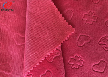 Embossed Minky Plush Fabric Super Soft Baby Blanket Using 100% Polyester Knitting