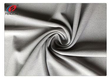 Weft Knit 90 Polyester 10 Spandex Elastic Fabric 180gsm For T Shirt