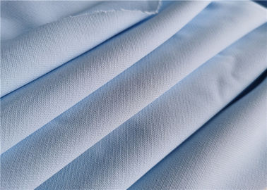 Knitted 160cm Polyester Twill Fabric For Medical Work Wear
