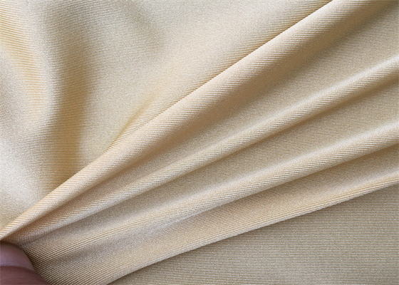 Polyester Spandex 4 Way Stretch Fabric Breathable For Bikini