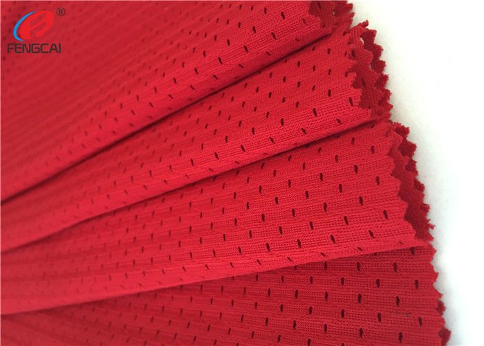 red mesh fabric