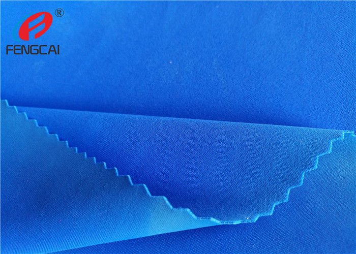Warp Knitting Shiny 85 Polyester 15 Spandex Fabric 4 Way Stretch For ...