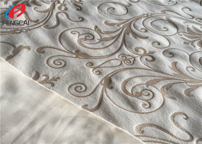 Short Velboa Polyester Glue Printed, Printed Velvet Fabric For Sofa Upholstery