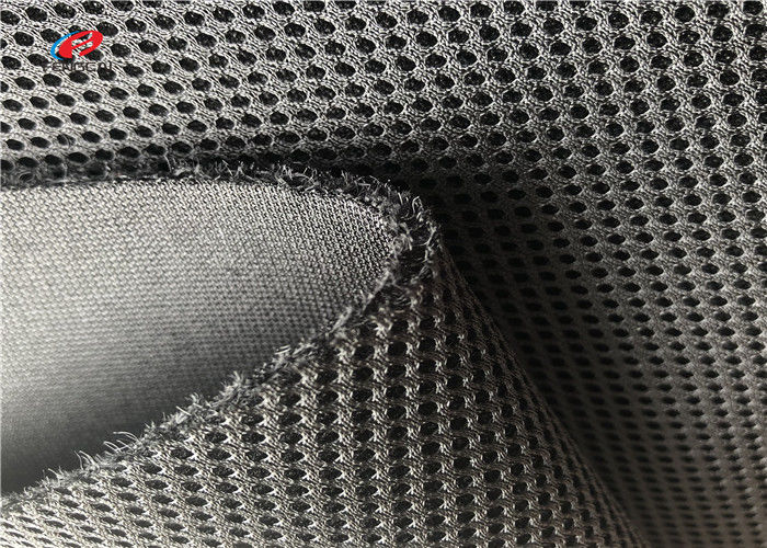 Warp Knitted 3D Polyester Athletic Mesh Fabric / Lining Fabric 200