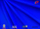 Anti microbial blue colour polyester spandex fabric for swimwear underwear leggings