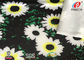 Digital Printed Polyester Spandex Blend Fabric , Floral Lycra Swimwear Fabric