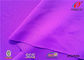 Bleach White Teansparent Nylon Elastane Fabric , Purple Nylon Spandex Material