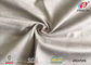Warp Knitting Microfiber Suede Upholstery Fabric , Silver Poly Suede Fabric