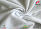 Wrinkle Free Brushed Poly Jersey Fabric , White Swimwear Tricot Fabric
