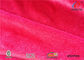 Dry - Fit Polyester Velvet Upholstery Fabric , 4 Way Stretch Velvet Fabric 75D/40D