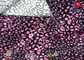 Soft Flower Print Polyester Spandex Velvet Fabric For Baby Blanket 220gsm