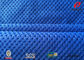 50D FDY Coolmax Sports Mesh Fabric For Clothing Lining Eco Friendly Royal Blue