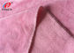 Stretch Plain Dyed Spandex Velvet Fabric , Super Soft Polyester Velvet Fabric For Garment