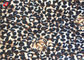 Stretching Polyester Spandex Velvet  Fabric Animal Printed Warp Knitting Fabric