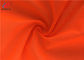 Orange Color 100% Polyester Police Uniform Fluorescent Material Fabric