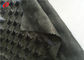 Knitted Faux Micro Suede Polyester Fabric Embossed Home Textile Material For Upholstery