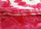 Printed Double Brushed Flannel Velour Fabric Polyester Velvet For Wedding Blanket