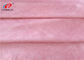 Pink Color 100% Printed Suede / Faux Suede Fabric For Sofa , Eco - Friendly