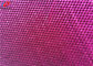 Polyester Engraving Printing Knitted Stretch Velvet Fabric , Shiny Tartan Fabric