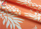 Pineapple Printed 95% Polyester 5% Spandex Fabric , Swimwear Lycra Knitted Fabric