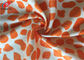 Printed Faux Fur 100 % Polyester Velvet Fabric , Tear - Resistant Plush Velboa Fabric