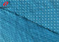 Blue Colour 100% Polyester Sports Mesh Fabric Athletic Garment Material