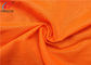 Orange Colour Reflective Polyester Fluorescent Material Fabric As Uniform Material