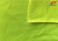 Shiny Yellow Fluorescent Material Fabric 100% Polyester Tricot Knit Fabric