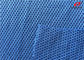 Blue Colour Dry Fit Polyester Sports Mesh Fabric Athletic Lining Fabric For Jacket