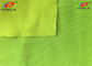 Bright Yellow 100% Polyester Fluorescent Material Fabric For Garment