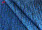 Jerseys Melange Weft Knitted Fabric 100% Polyester Non - Stretch Plain Dyed