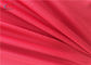 Shiny Lycra 4 Way Stretch Swimwear Nylon Spandex Fabric In Red Color , Eco Friendly